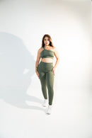 Conjunto Canelado Verde
