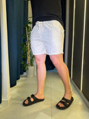 Short de linho Areia