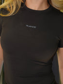 Blusa em Poliamida Preta