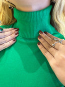 Blusa Gola Alta Tricô