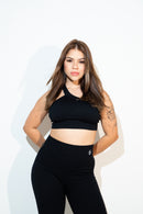 Conjunto Canelado Preto