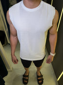 Regata Texturizada Branca