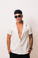 Camisa de Linho Off White