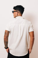 Camisa de Linho Off White