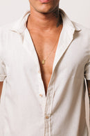 Camisa de Linho Off White