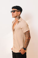 Camisa de Linho Bege