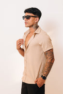 Camisa de Linho Bege