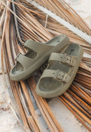 Chinelo Verde Militar