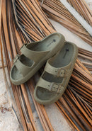 Chinelo Verde Militar