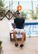 Camisa Suedine Preta