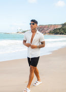 Camisa de Linho Off White